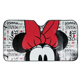 DISNEY Фолио / Щора за предно стъкло  MINNIE 130X70 CM