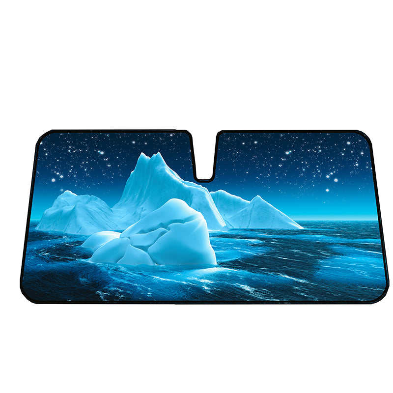 Фолио предно стъкло, двустранно, балончета+картинка ICEBERG