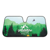 Фолио предно стъкло, двустранно, балончета+картинка ADVENTURE
