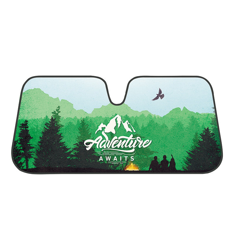 Фолио предно стъкло, двустранно, балончета+картинка ADVENTURE