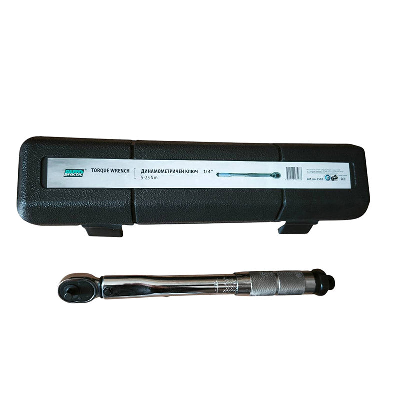 Динамометричен ключ 1/4"  2-24/5-25Nm 275mm