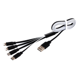 Заряден кабел 4 в 1 2 USB За Type-C, микро USB