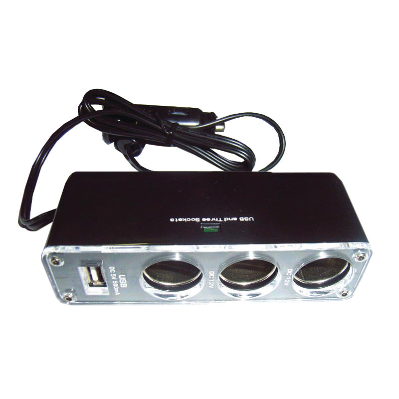 Троен контакт с USB