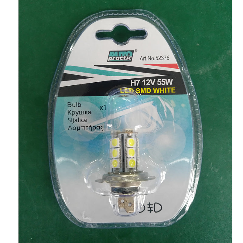Крушка Н7 12V 55W LED SMD White