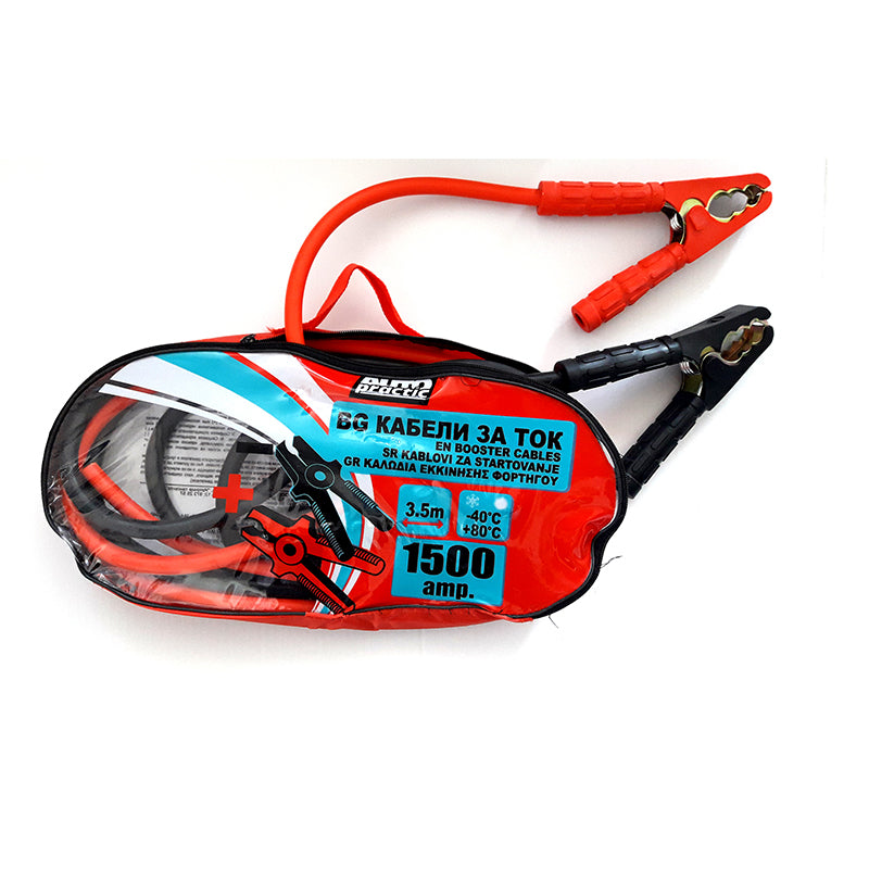 Кабели за ток 1500 А с мет.щипки 3,5 м