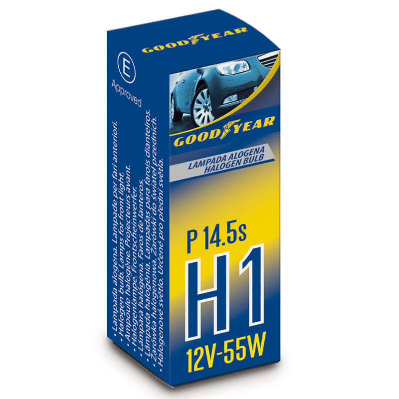 GOODYEAR Крушка H1, 12V, 55W, в кутия