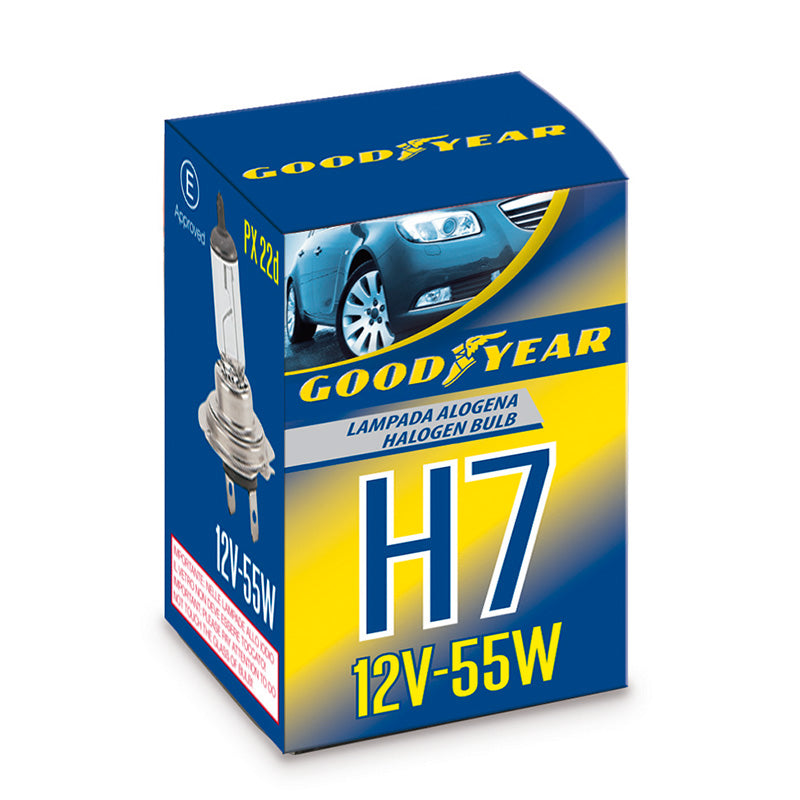 GOODYEAR Крушка H7, 12V, 55W, в кутия